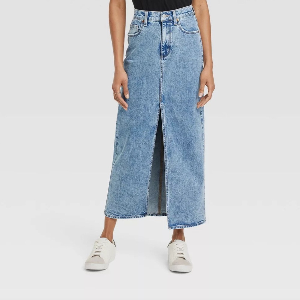 Universal Thread Classic Blue Denim Jean Skirt | Size 00
